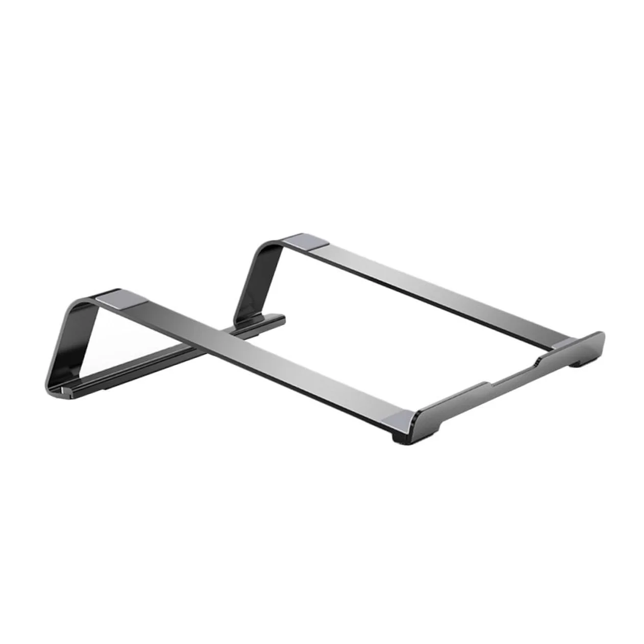 Подставка для ноутбука алюминиевая эргономичная с открытой теплоотдачей Нескользящая подставка и прочная износостойкая конструкция для улучшенного комфорта и охлаждения, фото №1