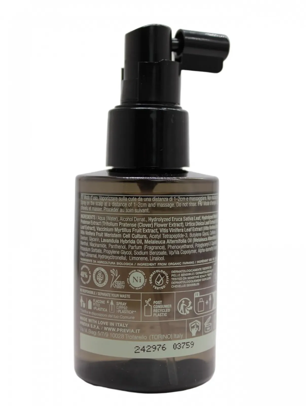 Лосьйон PREVIA Extra Life Energising незмивний 100 мл, фото №9