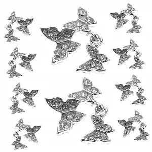 Стрази для нігтів Метелики 10 шт - Фото 1