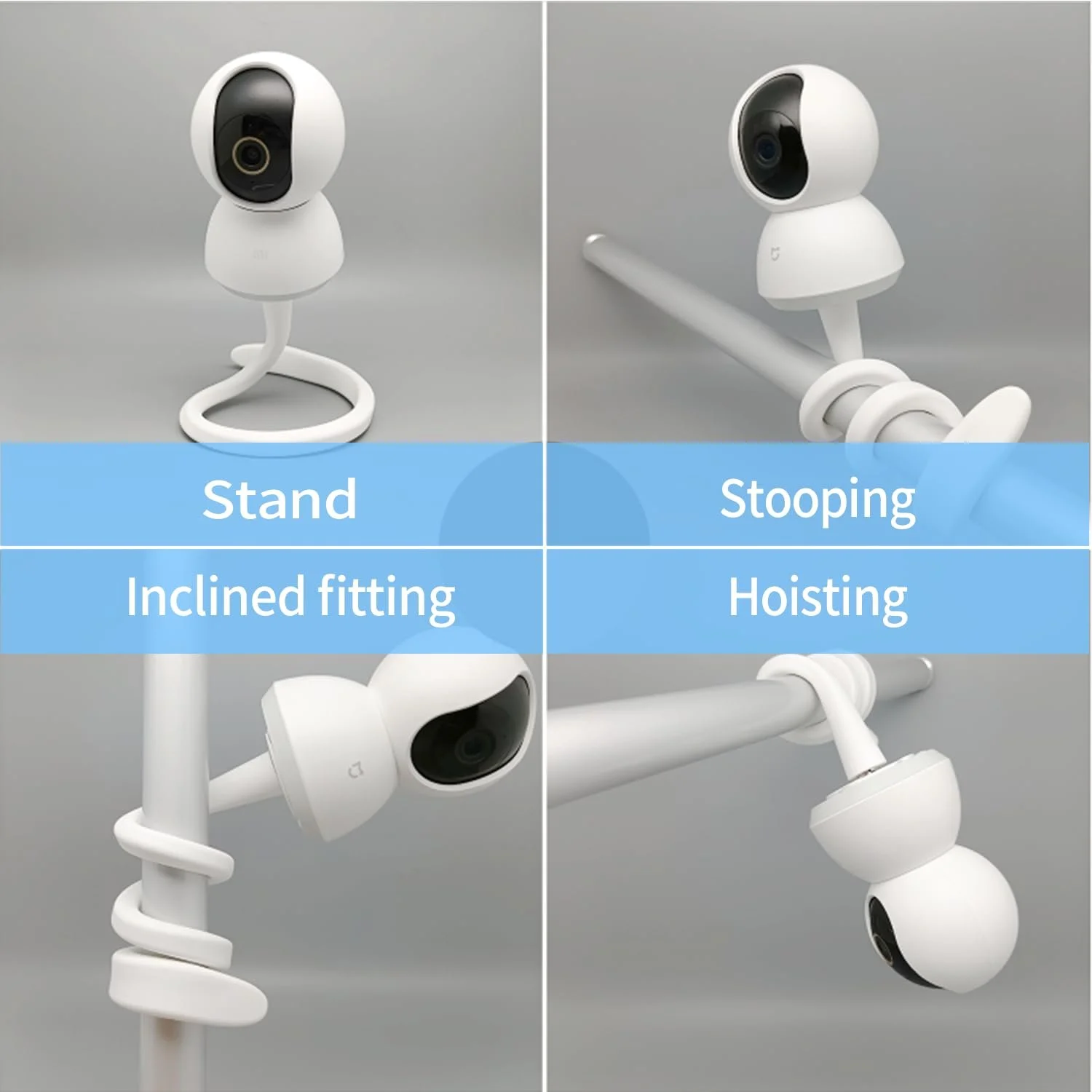 Тримач Lonnky Baby Monitor Holder сумісний з гвинтом 1/4 дюйма гнучкий регульований, фото №6