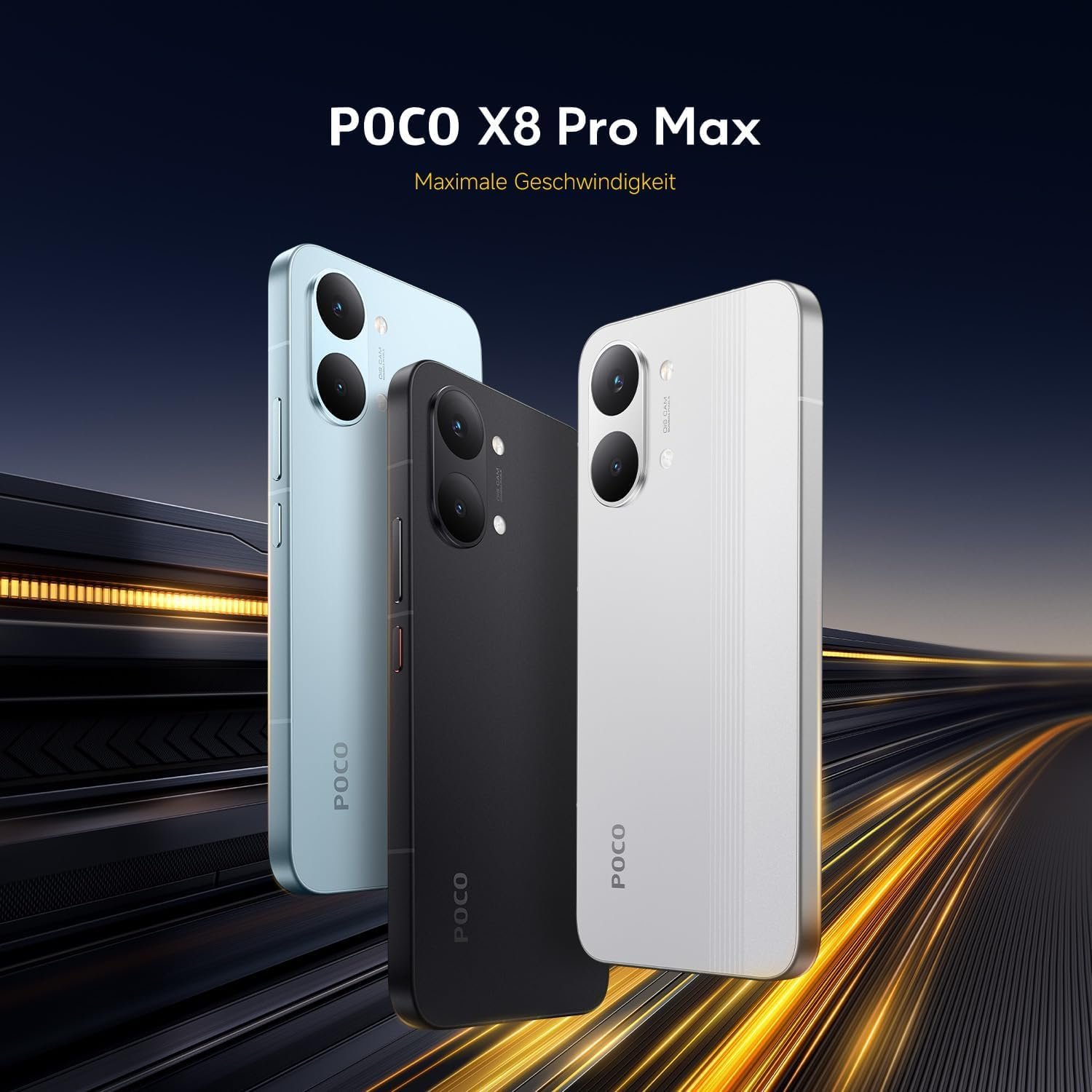 Смартфон XIAOMI Poco X8 Pro Max 12ГБ/256ГБ 6.83" 50Мп 8500мАч Black, фото №15 Смартфон XIAOMI Poco X8 Pro Max 12ГБ/256ГБ 6.83" 50Мп 8500мАч Black, фото №15