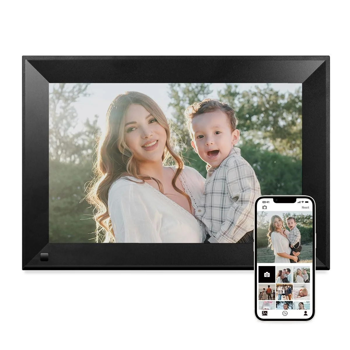 Цифровая фоторамка Logilink 10.1 Inch WLAN 32 GB IPS Touchscreen 1280 x 800 HD Black, фото №1 Цифровая фоторамка Logilink 10.1 Inch WLAN 32 GB IPS Touchscreen 1280 x 800 HD Black, фото №1