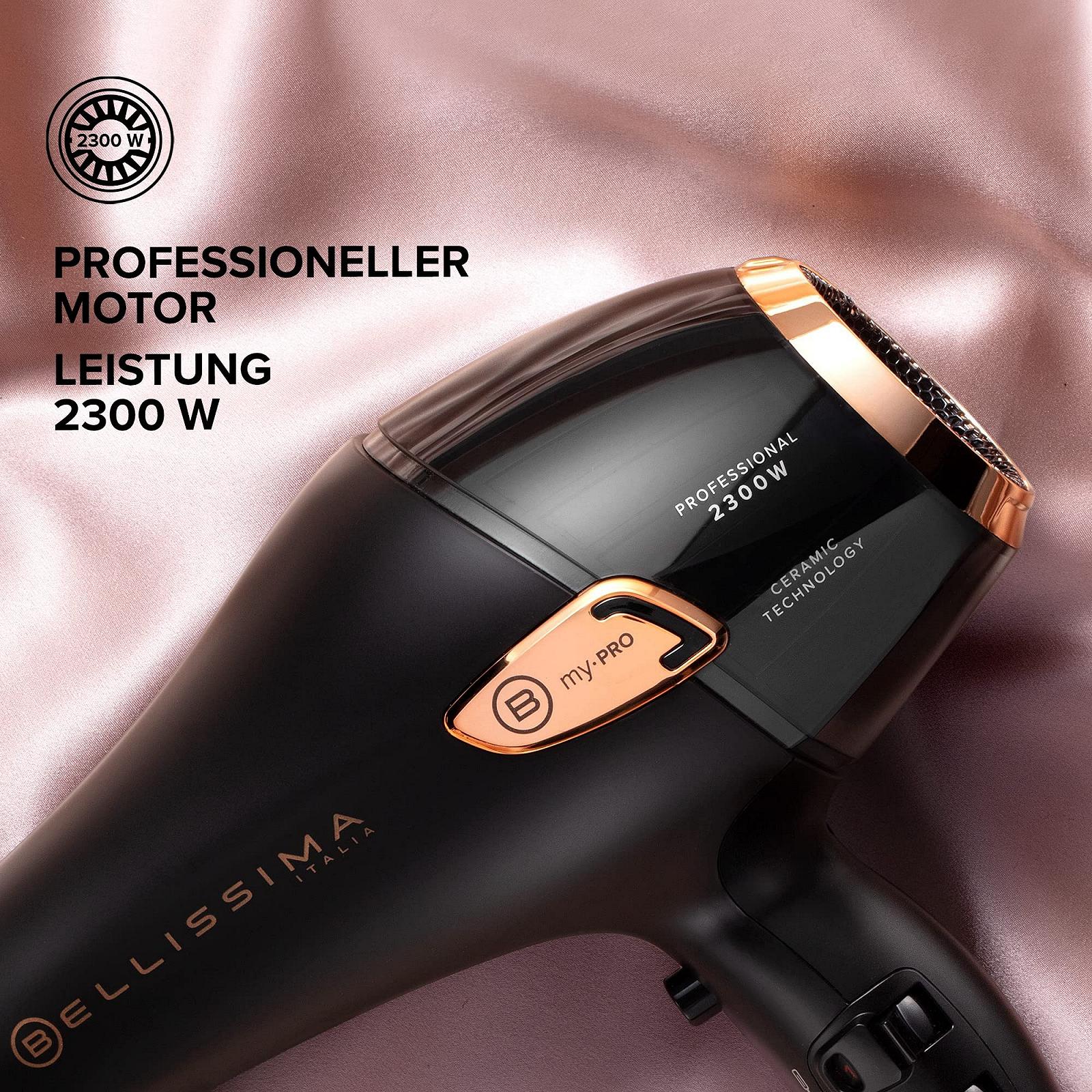 Фен Bellissima My Pro Ceramic P5 3800, 2300 Вт, с диффузором и ионной технологией, фото №4