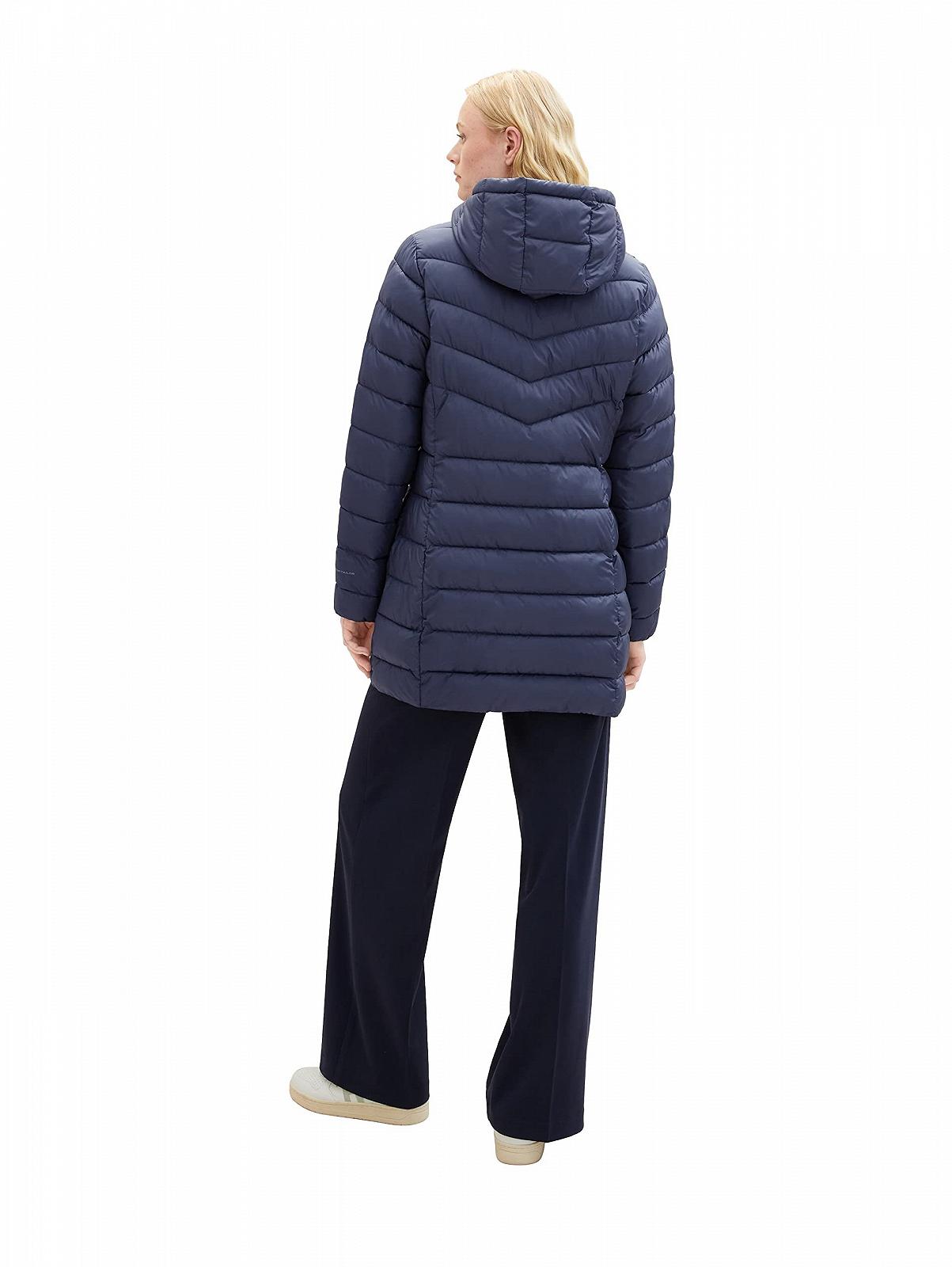 Куртка TOM TAILOR Denim Легка стьобана з капюшоном, фото №5 Куртка TOM TAILOR Denim Легка стьобана з капюшоном, фото №5