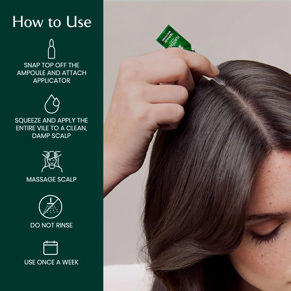 Засіб Rene Furterer Triphasic Rf80 проти випадіння волосся 12 флаконів, фото №6