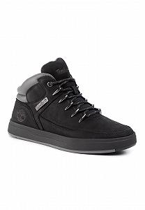 Ботинки Timberland Davis A1V1I Нубук цвета Эйфелевой башни synthetic.ua - Фото 1