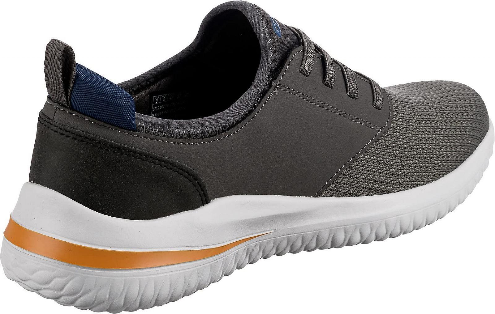 Кроссовки Skechers Delson 3.0 Mooney, мужские, с круглым носком, на шнуровке, фото №4
