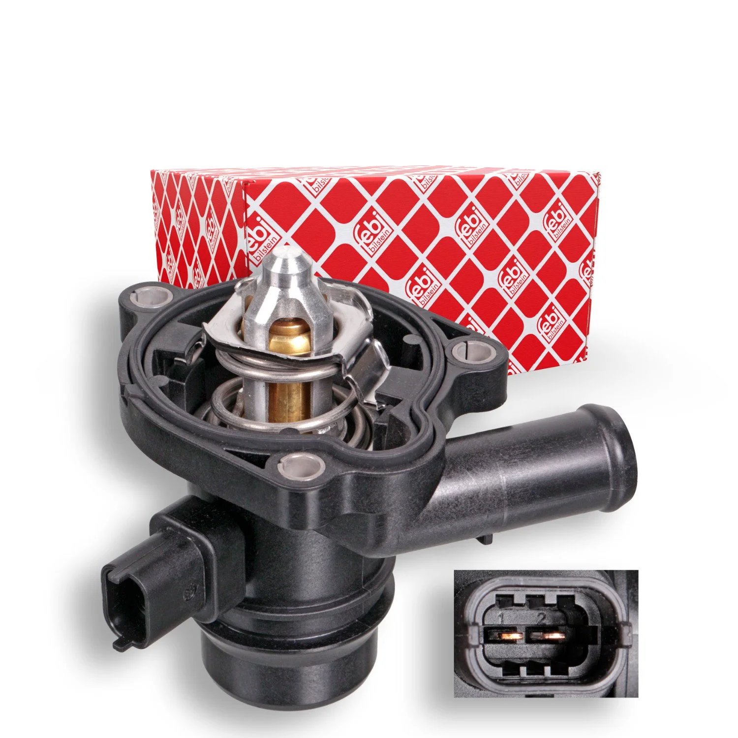 Термостат охолоджувальної рідини FEBI BILSTEIN 103377 для OPEL VAUXHALL CHEVROLET BUICK, фото №1 Термостат охолоджувальної рідини FEBI BILSTEIN 103377 для OPEL VAUXHALL CHEVROLET BUICK, фото №1