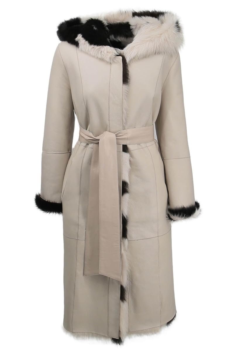 Кожаное пальто с капюшоном Hollert, фото №1 Кожаное пальто с капюшоном Hollert, фото №1