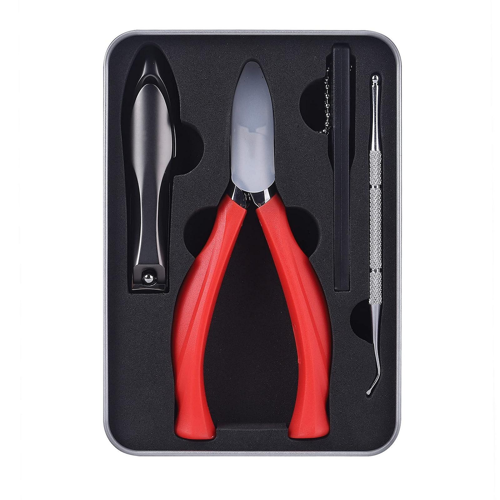 Набір для педикюру DELILONG (червоний), фото №6 Набір для педикюру DELILONG (червоний), фото №6