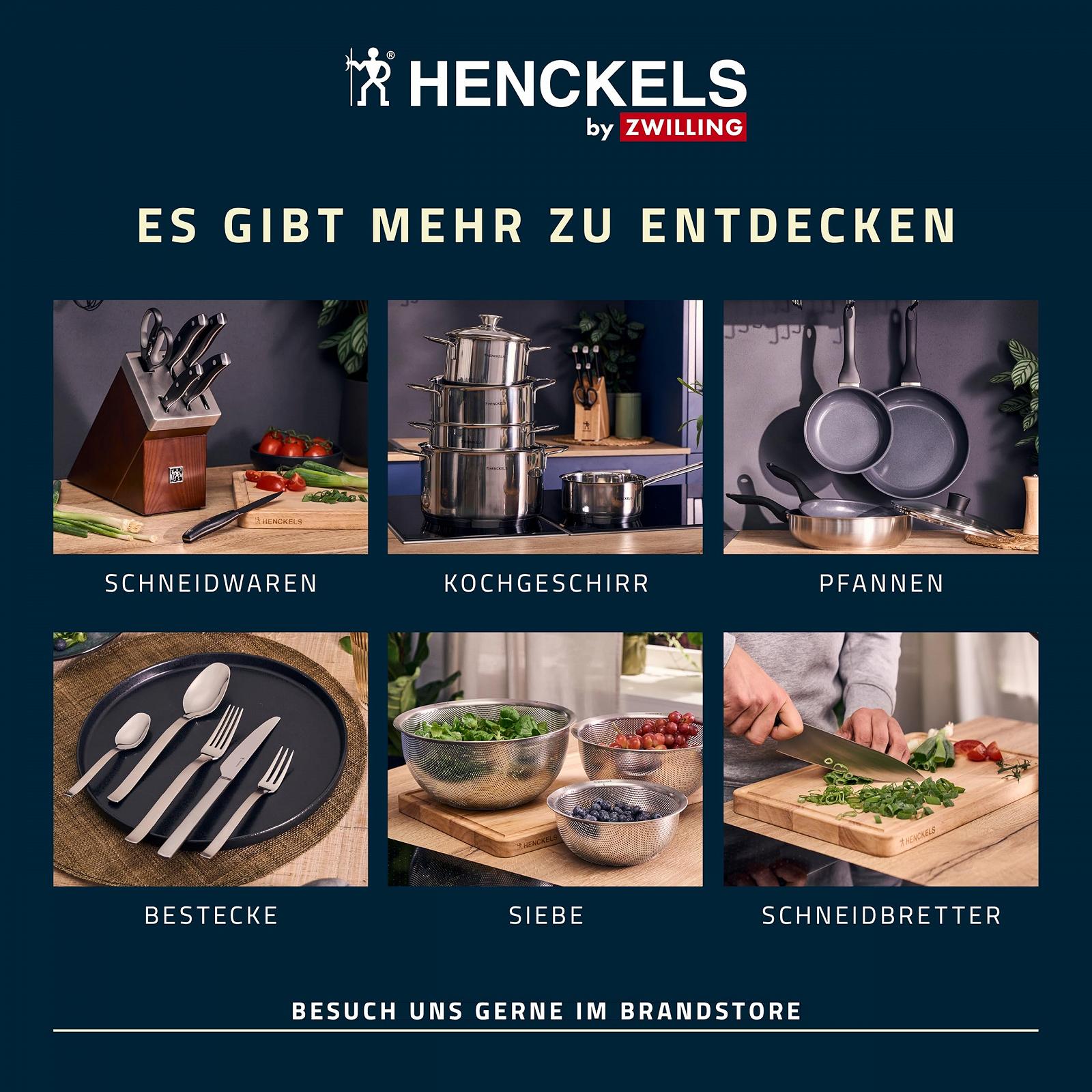Набор ножей HENCKELS by ZWILLING Elements Универсальный, для овощей и фруктов 3 шт. Черный, фото №5