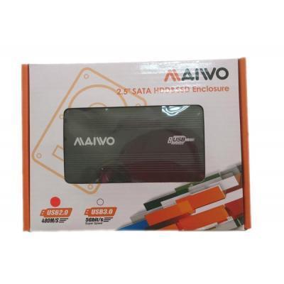 Карман внешний Maiwo K2501A-U2S black, фото №4