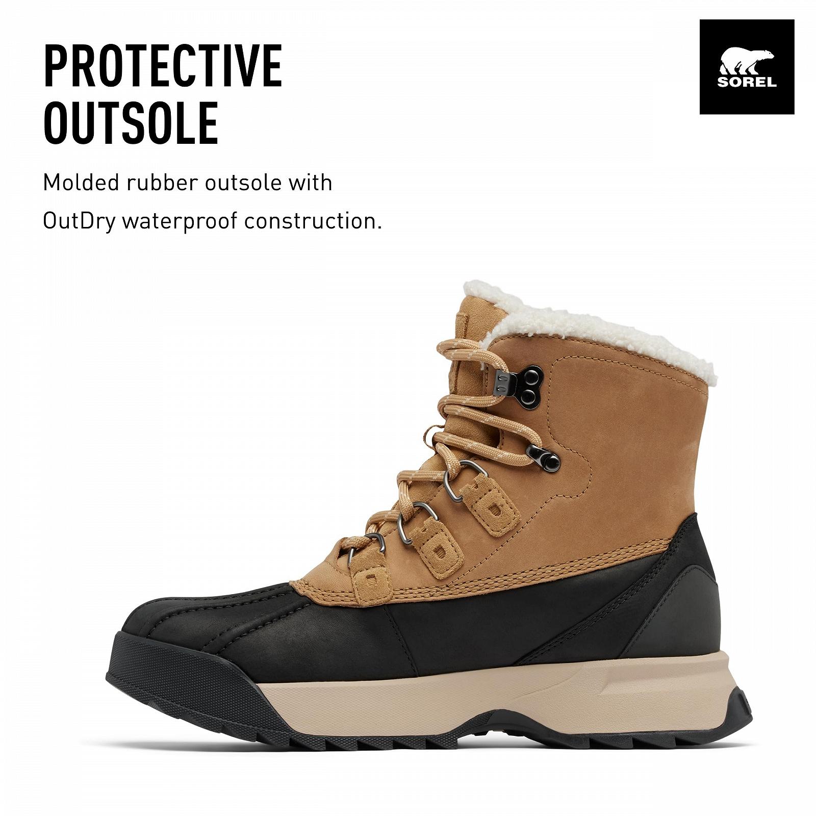 Мужские зимние водонепроницаемые ботинки Sorel Scout 87' Lux, фото №3