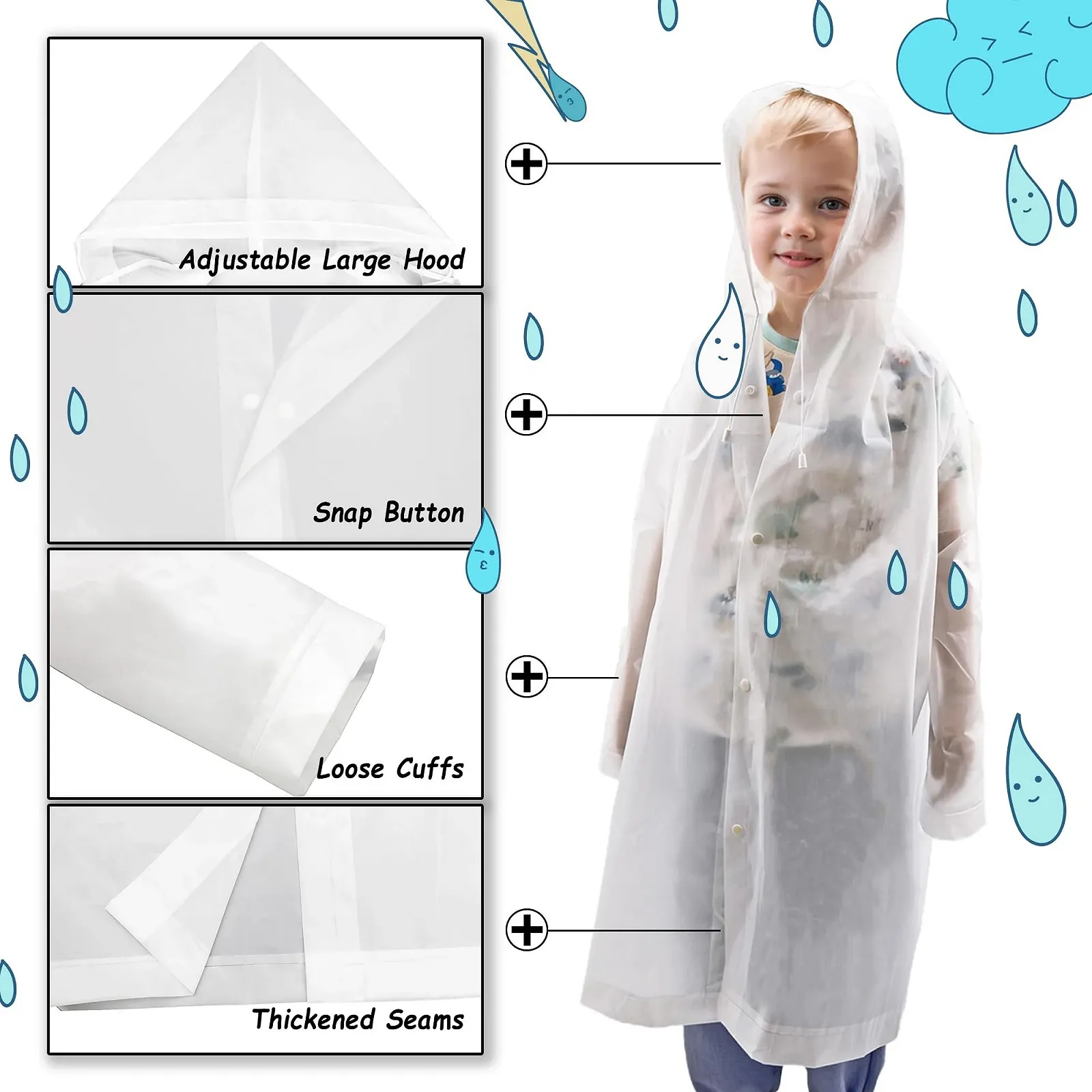 Дитячий дощовик Vckrio, фото №3