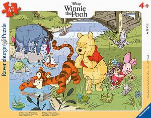 Дитячий пазл Ravensburger Disney Winnie the Pooh Discover Nature with Winnie the Pooh 48 деталей від 4 років - Фото 1