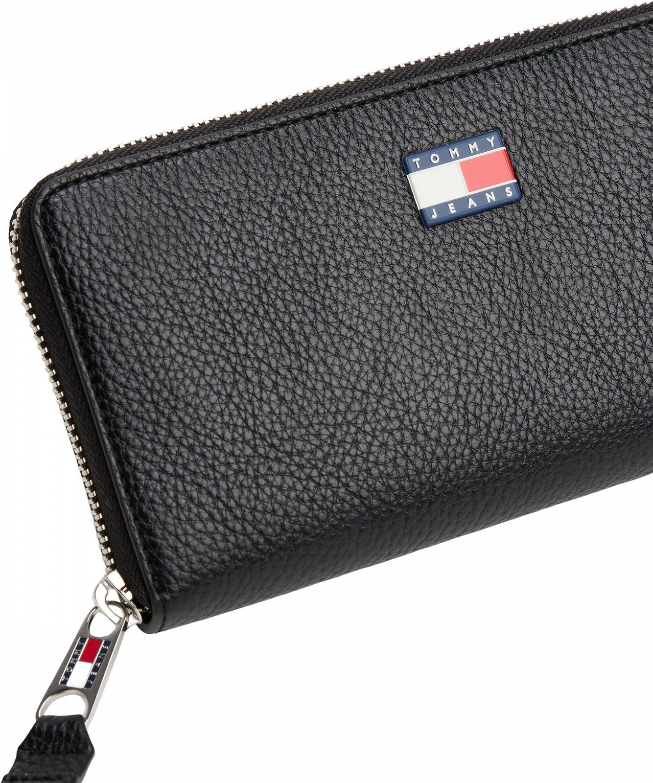 Кошелек Tommy Jeans Must Large Zip Черный, фото №3