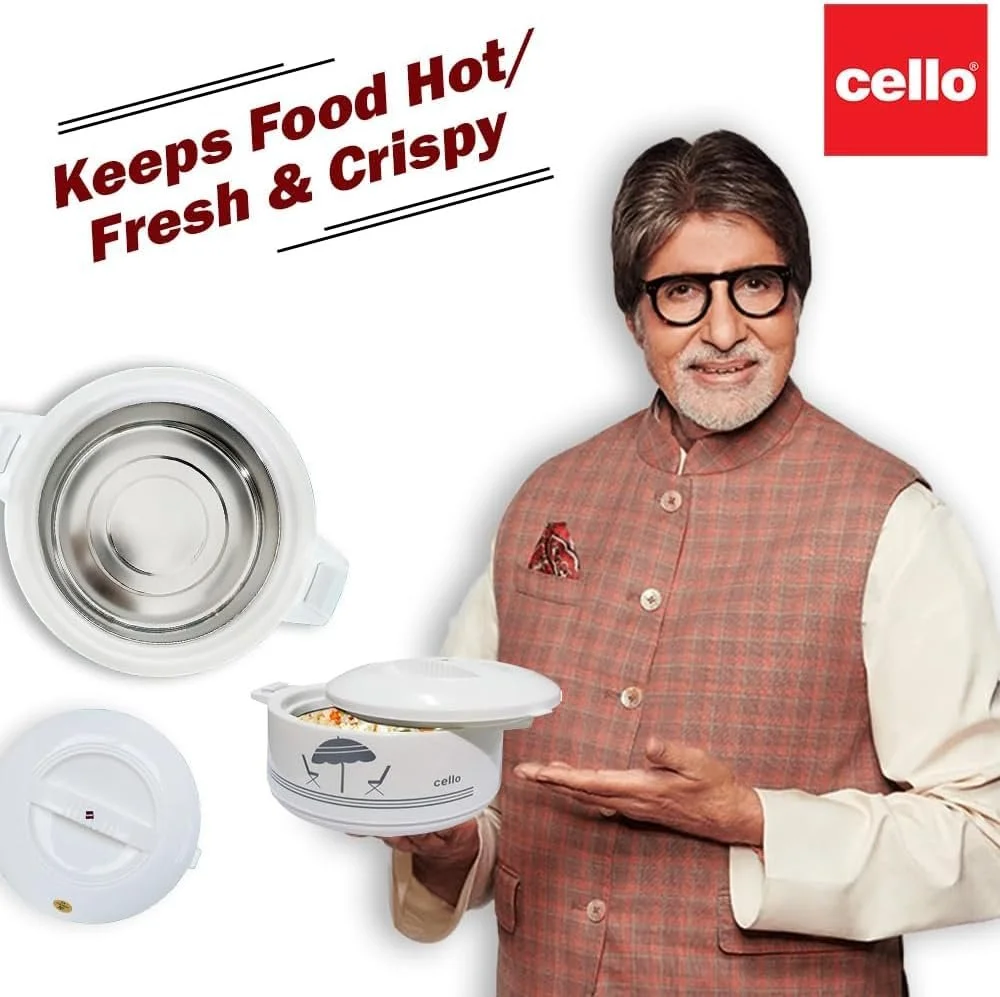 Термос-кастрюля Cello Chef Deluxe CE 1.5L 1.5 л 1500 мл с толстым дном изолированная, фото №3