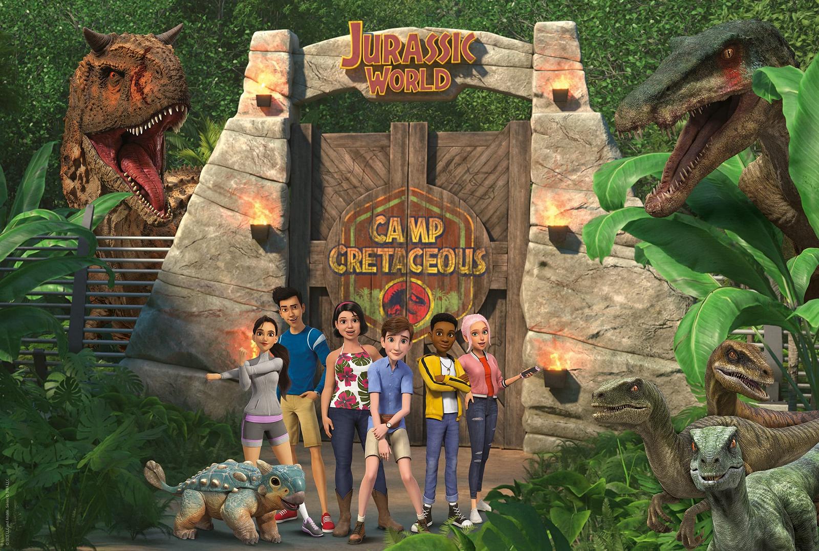 Детский пазл Schmidt Spiele Jurassic World New Adventure Camp Cretaceous 150 элементов, фото №2 Детский пазл Schmidt Spiele Jurassic World New Adventure Camp Cretaceous 150 элементов, фото №2