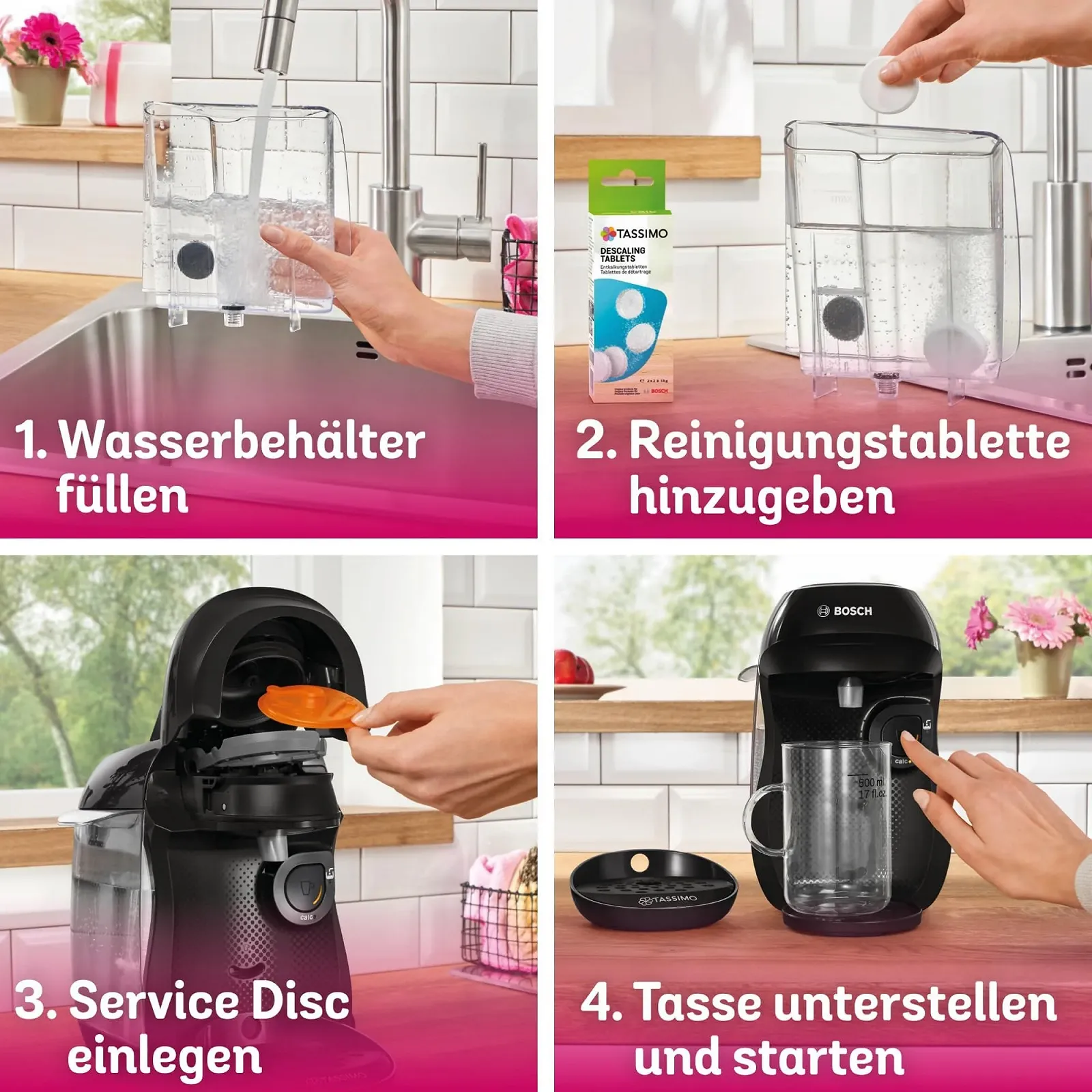 Капсульная кофемашина Bosch Tassimo Happy Friendly TAS102E, более 70 напитков, подходит для всех чашек, автоматическое отключение, 1400 Вт, черный, фото №10 Капсульная кофемашина Bosch Tassimo Happy Friendly TAS102E, более 70 напитков, подходит для всех чашек, автоматическое отключение, 1400 Вт, черный, фото №10