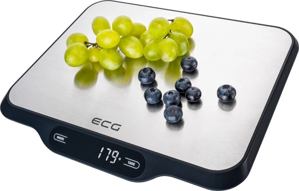 Кухонні ваги ECG KV 215 S Stainless Steel/Plastic Silver, фото №4 Кухонні ваги ECG KV 215 S Stainless Steel/Plastic Silver, фото №4