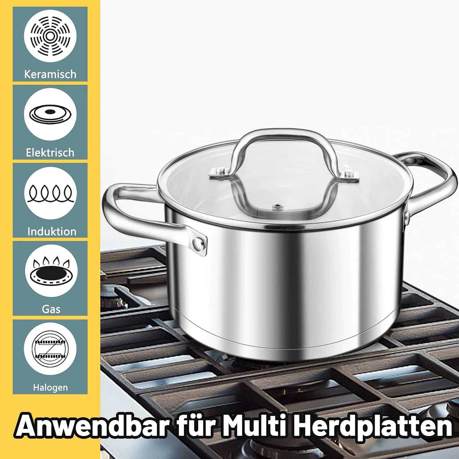 Кастрюля TEAMFAR Series, 26 см, фото №6