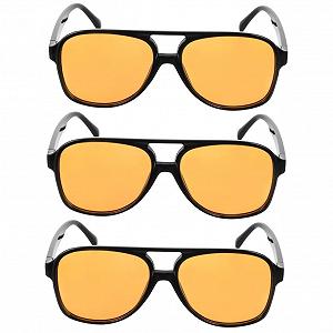 Сонцезахисні окуляри PACKOVE Вінтаж Без оправи 3 шт. - Фото 1