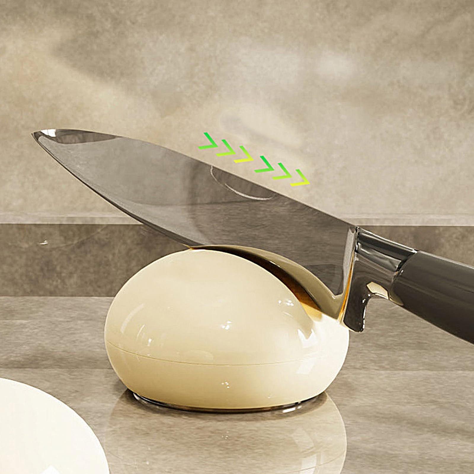 Ручная точилка для ножей Model A вольфрамовая сталь на присоске, фото №7