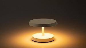 Светодиодная настольная лампа KOOKOO MoriMori T-Light Mini Lounge Белая synthetic.ua - Фото 1