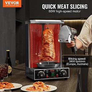 Електричний ніж для шаурми Vevor KS100E / Чорний ціна на synthetic.ua - Фото 1 Електричний ніж для шаурми Vevor KS100E / Чорний synthetic.ua - Фото 1