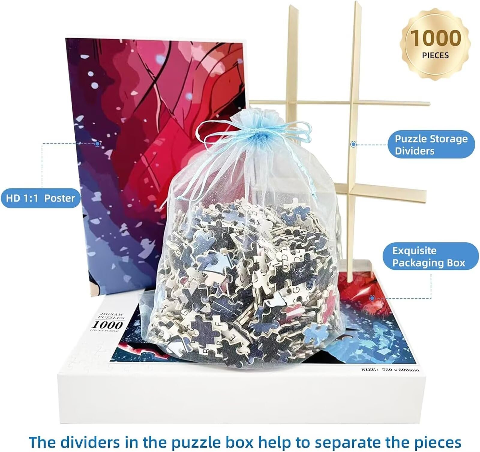 Пазл Sky Peacock Небесный павлин 200 деталей 35 x 25 см, фото №5