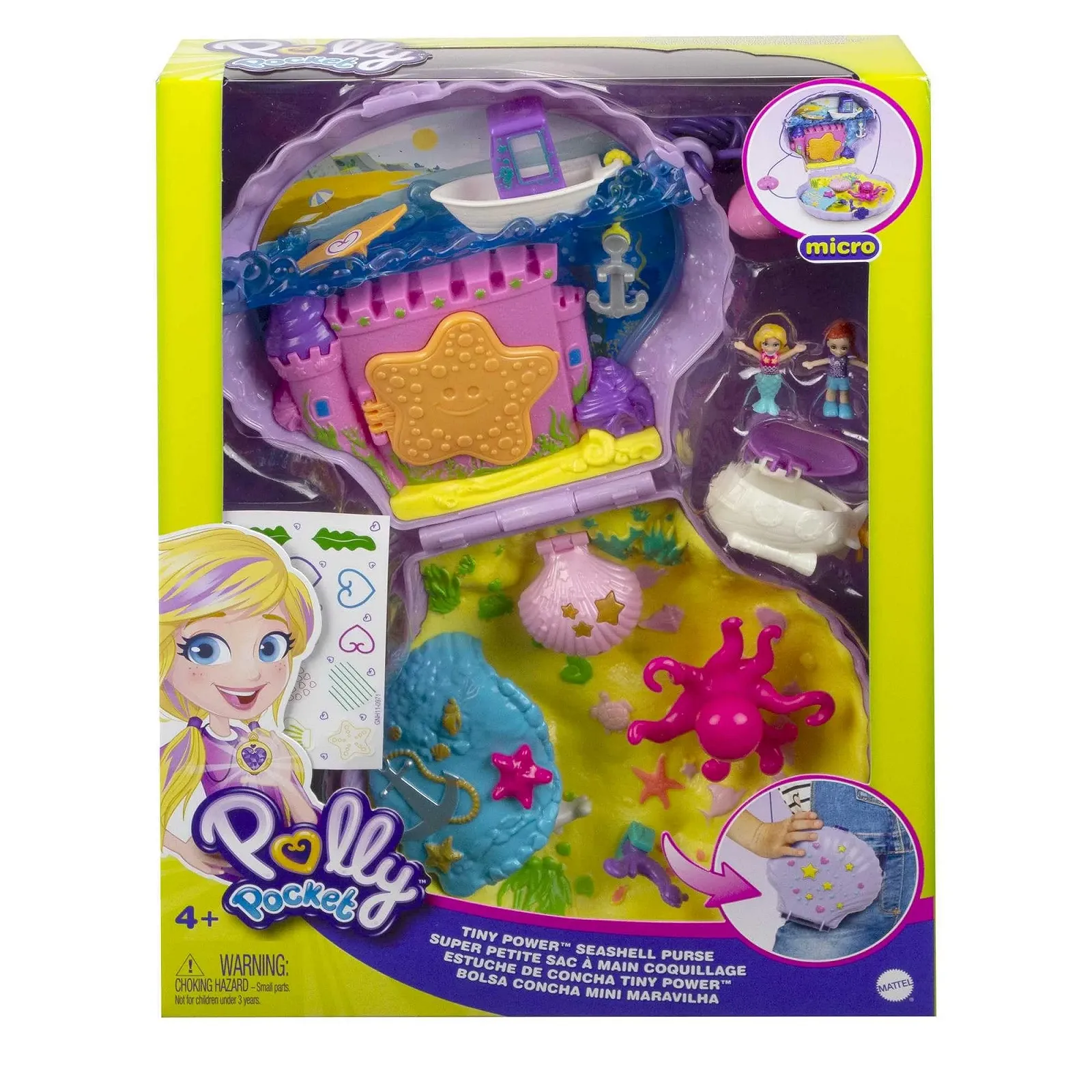 Сумка Polly Pocket GNH11 Мушля, фото №6