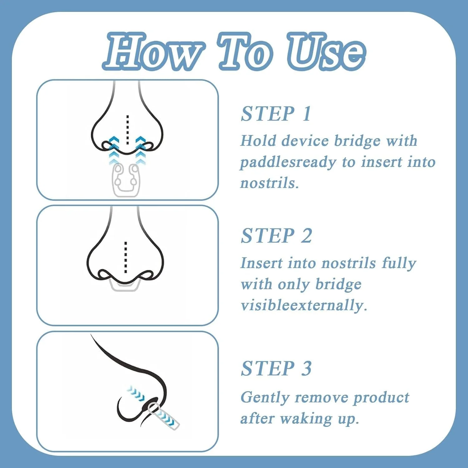 Средство от храпа Клипса для носа 6 шт для улучшения сна и дыхания, фото №2
