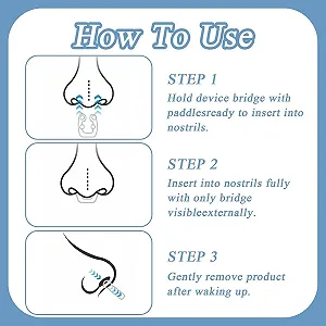 Средство от храпа Клипса для носа 6 шт для улучшения сна и дыхания synthetic.ua - Фото 1