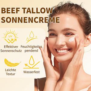 Натуральный солнцезащитный увлажняющий крем для лица Tallow на основе говяжьего жира synthetic.ua - Фото 1