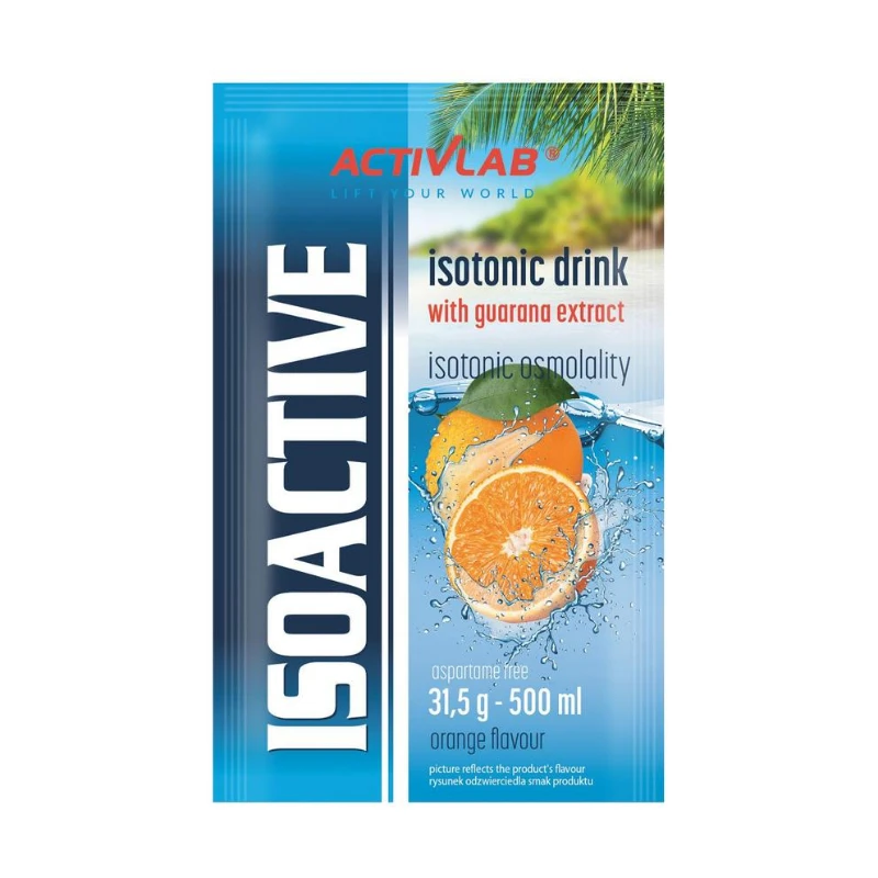 Изотонический напиток Iso Active 31,5 g 1 sachet Orange, фото №1