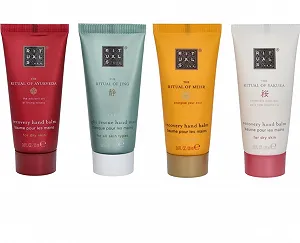 Купити Набір для догляду за руками RITUALS The Ultimate Hand Care Collection More Sakura, Ayurveda, Jing 4 x 20 мл - Фото 1 Набір для догляду за руками RITUALS The Ultimate Hand Care Collection More Sakura, Ayurveda, Jing 4 x 20 мл - Фото 1