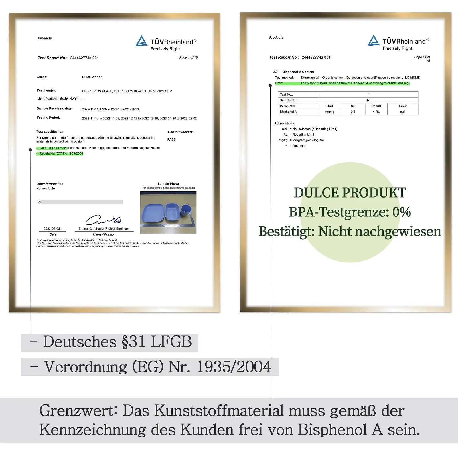 Дитячі тарілки ZUCKERROHR Набір 5 штук (20 см) Сірий Рожевий, фото №6