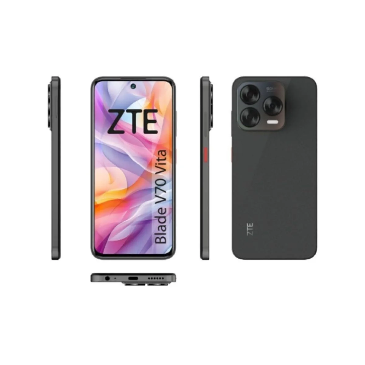 Смартфон ZTE Blade V70 Vita 8/256GB Grey, фото №5