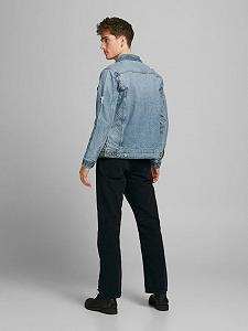 Джинсовая куртка Jack&Jones JJIJEAN JJJACKET NA 041 12183302 Голубой, M synthetic.ua - Фото 1