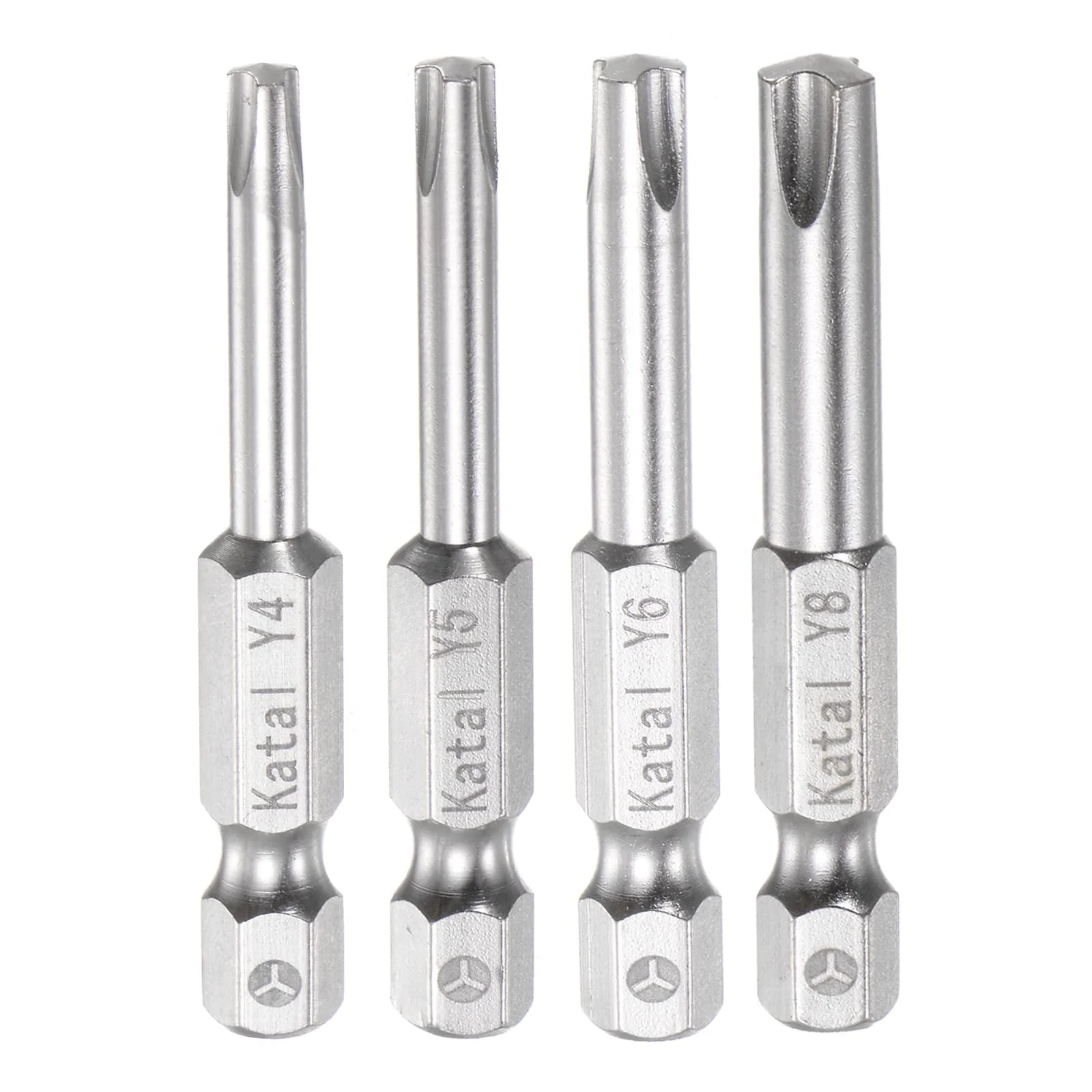 Набір трикутних бітів sourcing map Y4-Y8 1/4 дюйма шестигранний хвостовик 2 дюйма магнітний викрутка типу Y, фото №1