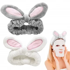 Повязка на голову Косметическая Ушка Кролика - Фото 1