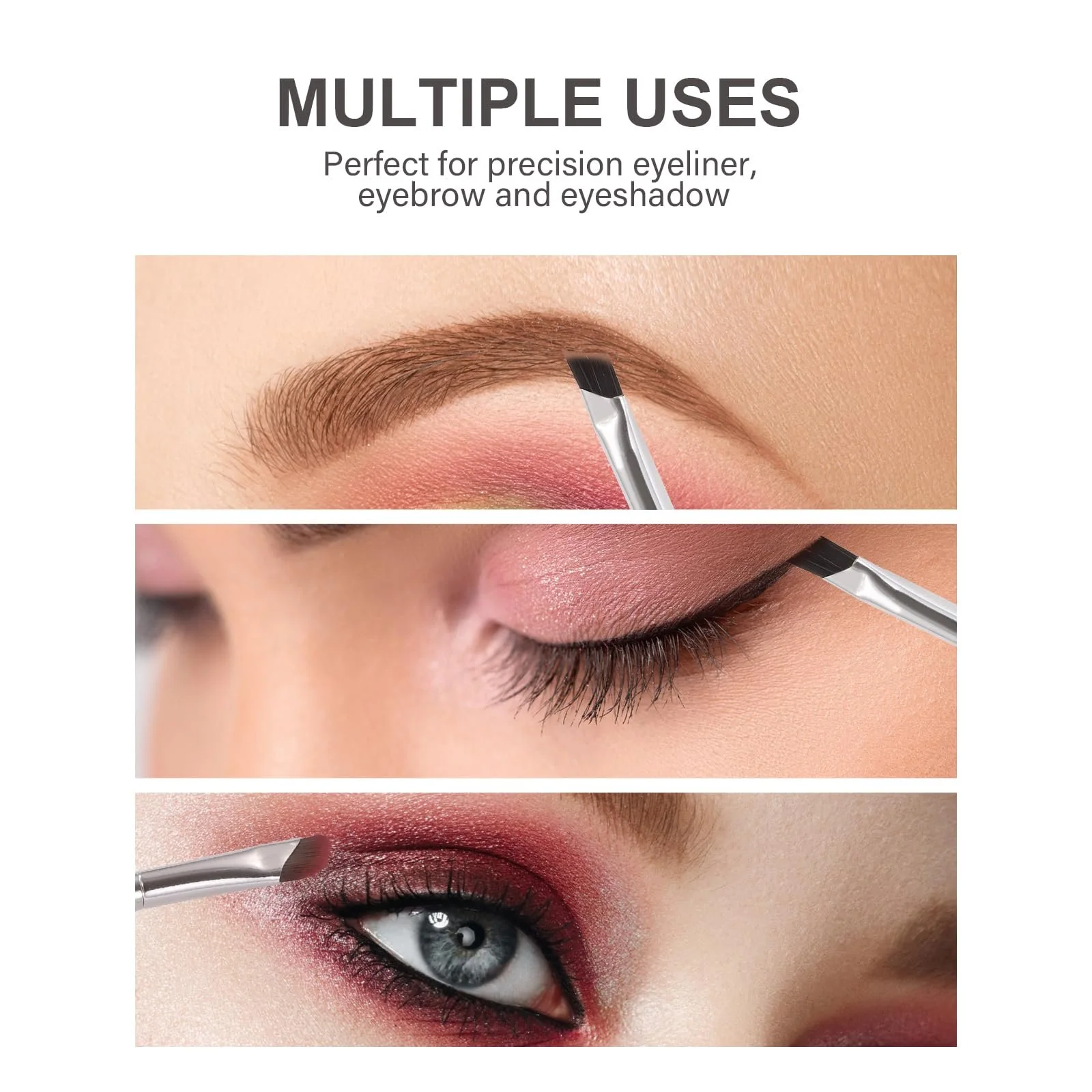 Кисти для макияжа 2 штуки Чёрный, фото №4 Кисти для макияжа 2 штуки Чёрный, фото №4