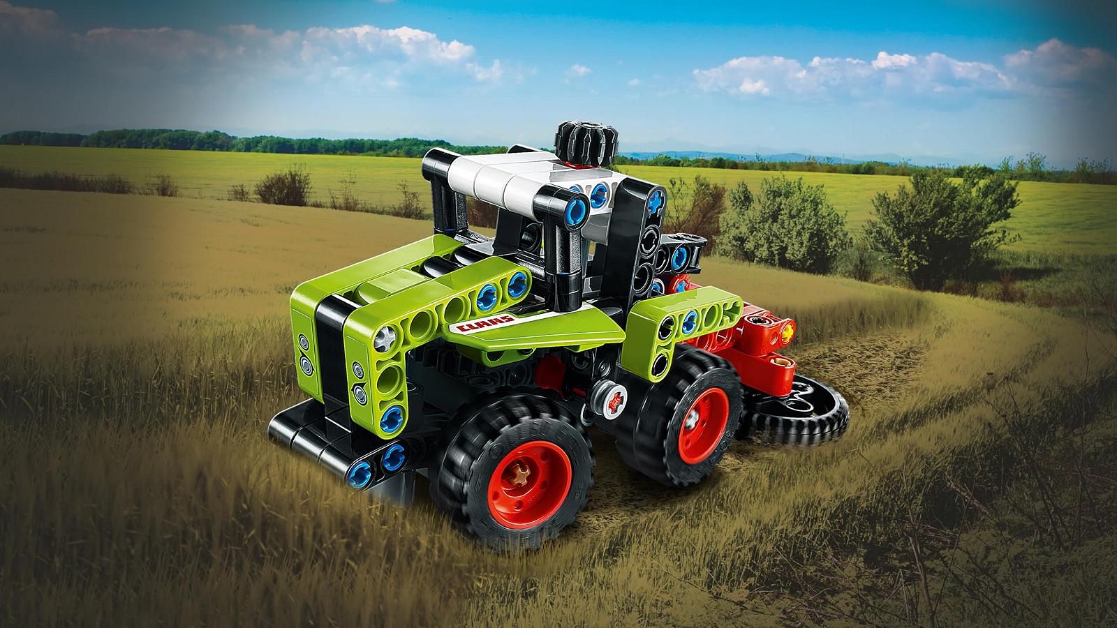 Конструктор LEGO Technic 42102 Mini Claas Xerion Tractor 130 деталей, фото №2