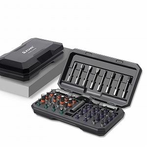 Набір викруток EZARC Precision Mechanic 42 в 1 з магнітною ручкою та знімним Т-образним трещітковим гачком - Фото 1