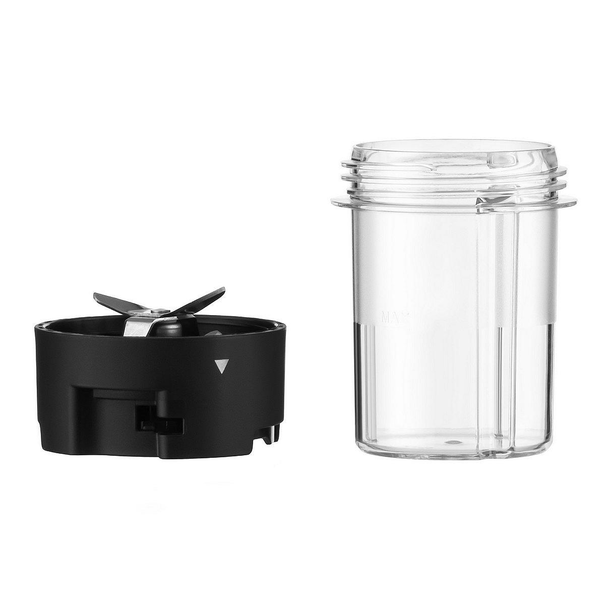 Блендер для смузі Ardesto SBG-F350, 350Вт,2в1, пляшка 600мл 300 мл кавомолка чорно-сріб, фото №3 Блендер для смузі Ardesto SBG-F350, 350Вт,2в1, пляшка 600мл 300 мл кавомолка чорно-сріб, фото №3