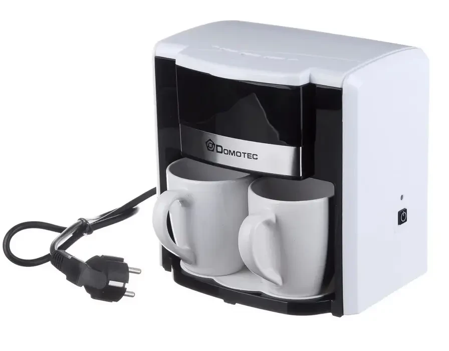 Кофеварка DOMOTEC MS0706 Белая, фото №5 Кофеварка DOMOTEC MS0706 Белая, фото №5