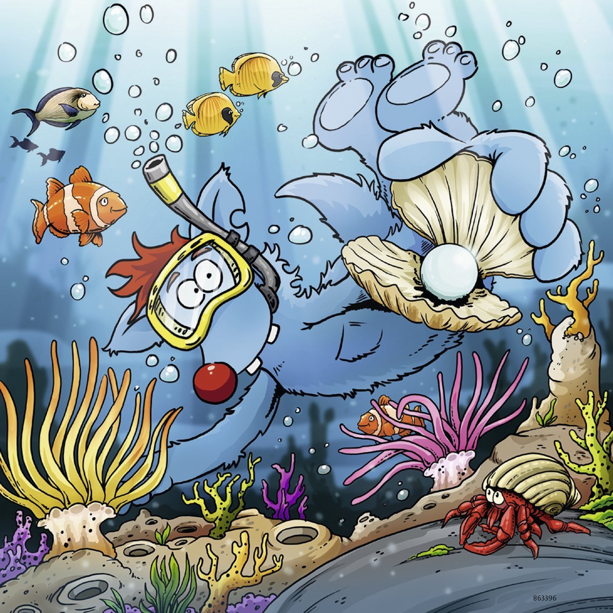 Пазл Ravensburger 08045 Woozle Goozle Cover Laboratory and Underwater, фото №4
