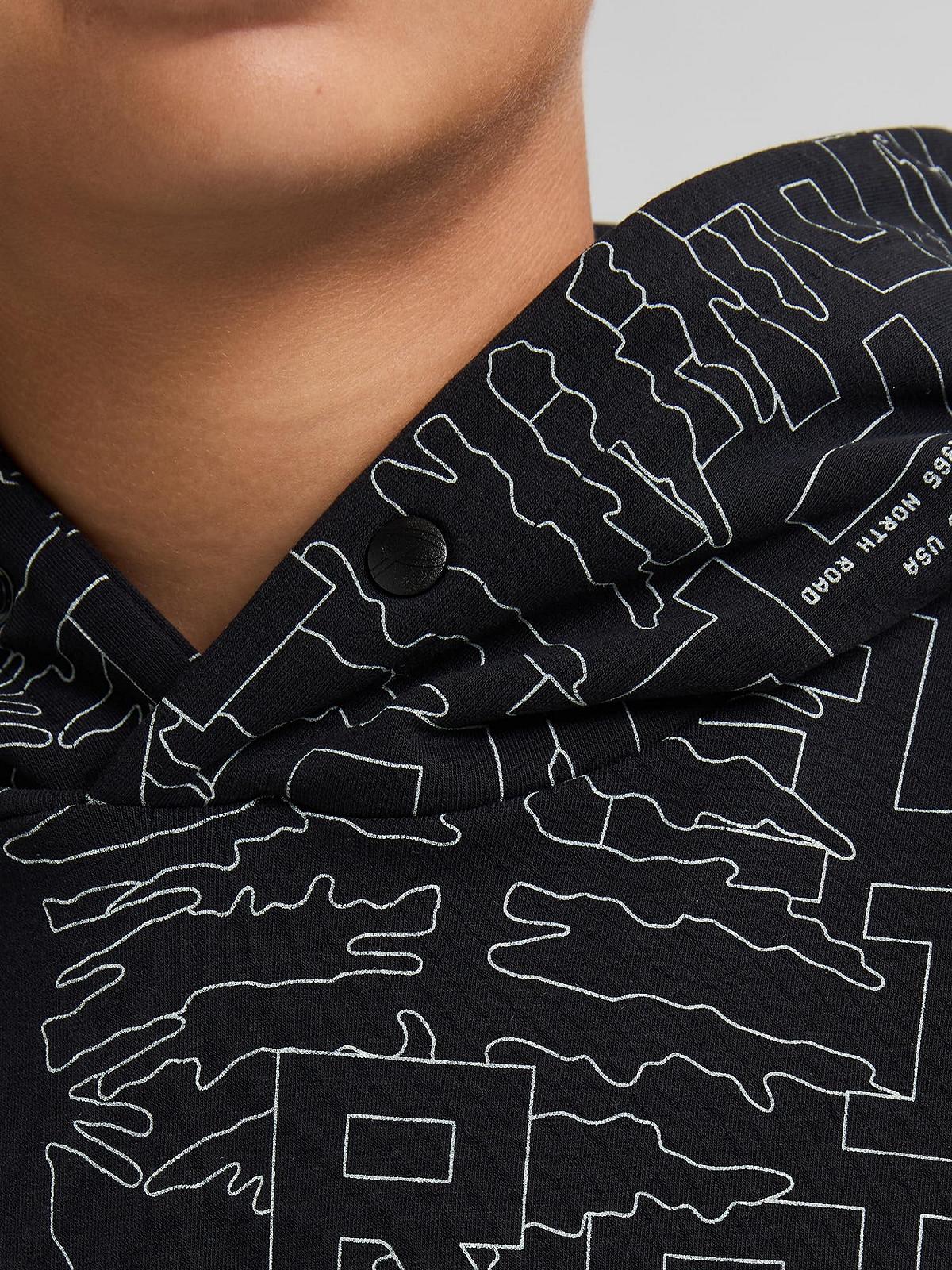 Худи Petrol Industries All-Over Print Blue Ridge, фото №7