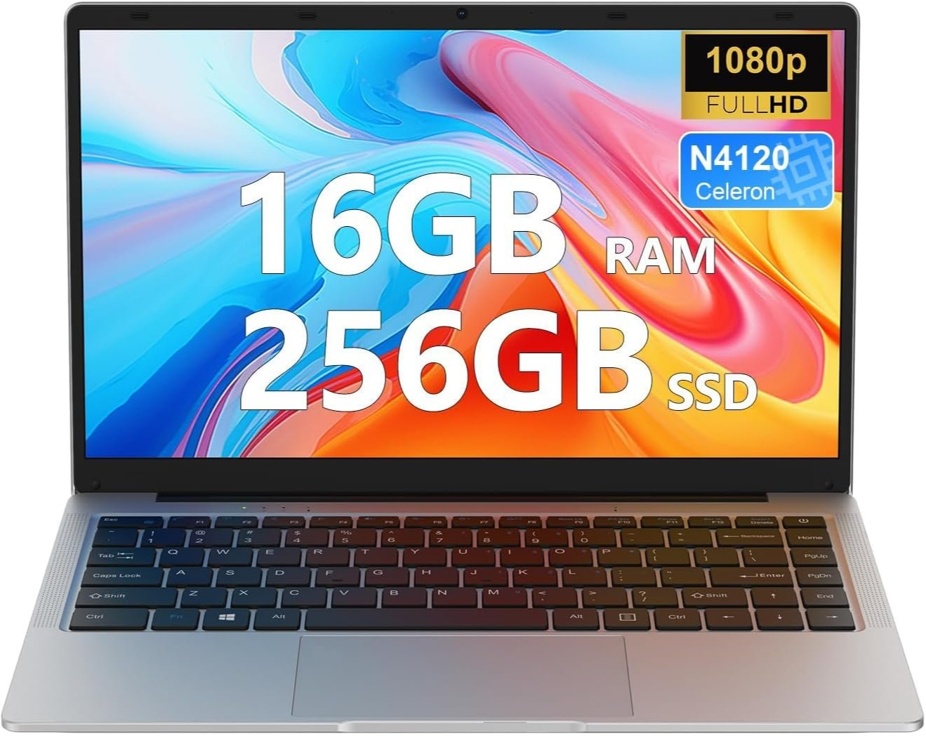 Ноутбук 14.1" Maxlegen MAX15P Intel Celeron N4120 RAM 16GB SSD 256GB Windows 11 (UKR), фото №1