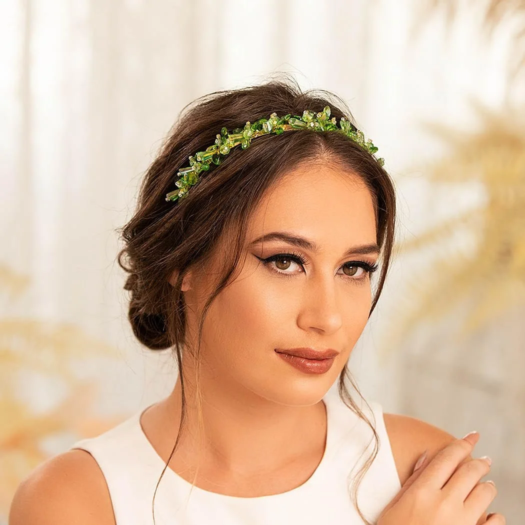 Обруч для волосся IYOU Блискучі стрази, фото №6 Обруч для волосся IYOU Блискучі стрази, фото №6